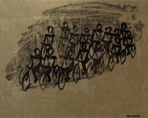 Beijing olympic biking-81 x102 cm