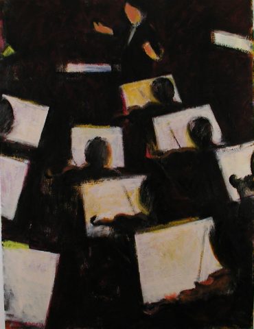 The concert-102 x76 cm