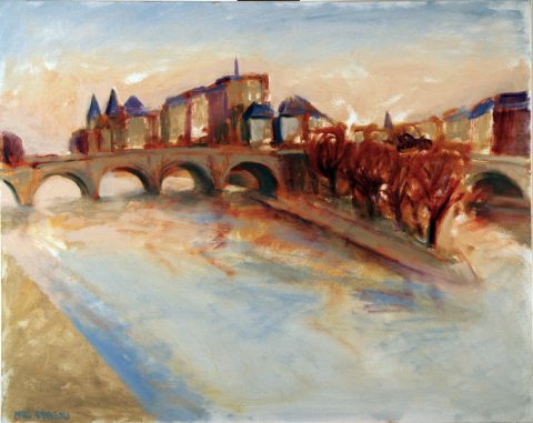 Paris Pont neuf-81 x102 cm