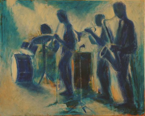 Blues-61 x76 cm