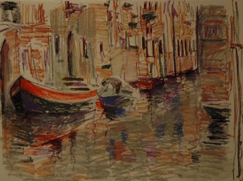 Venice Sketch-56 x76cm